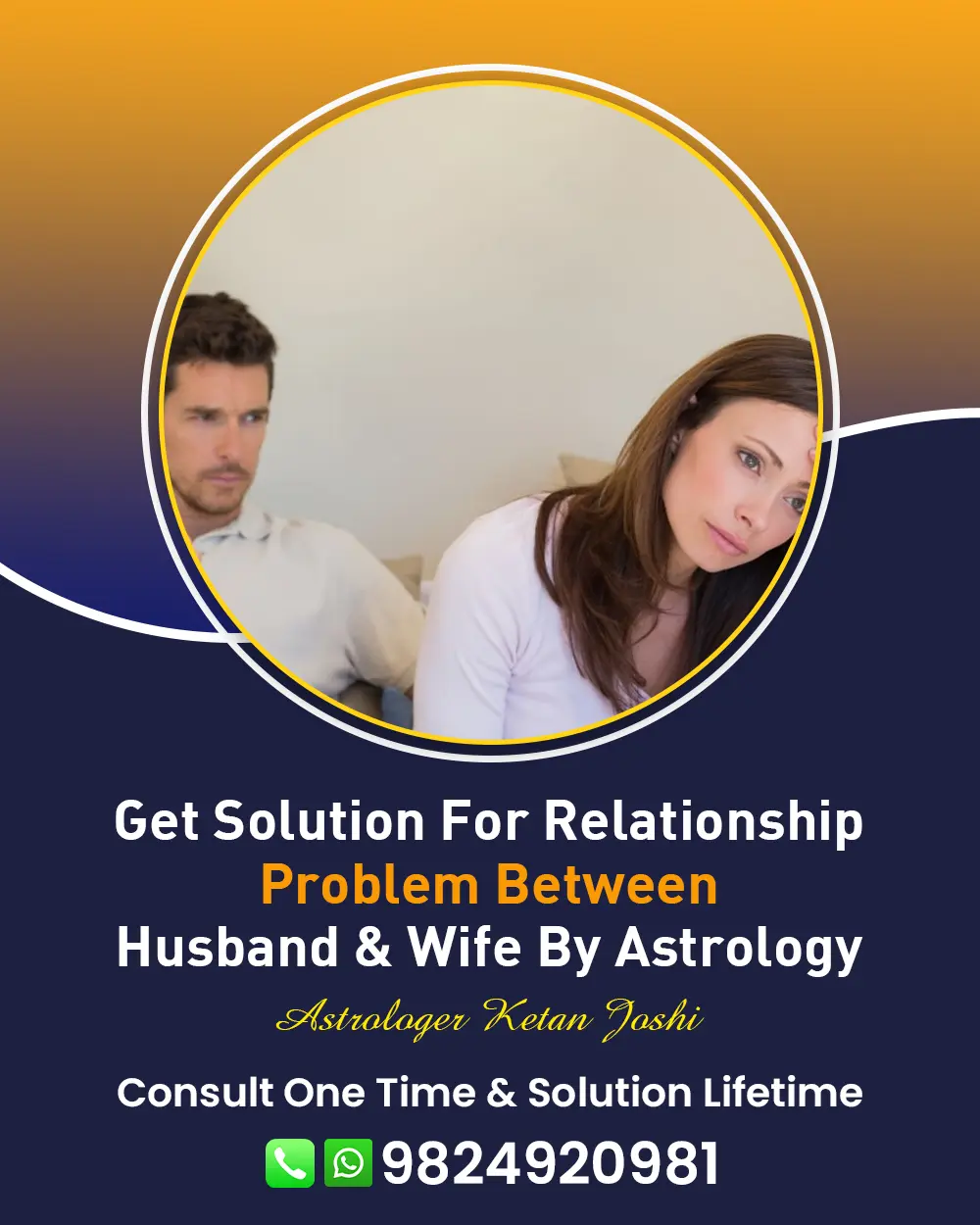 Husband Wife Problem Solution in Gandhidham