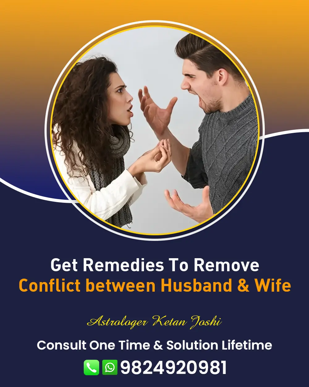 Husband Wife Problem Solution in Navsari