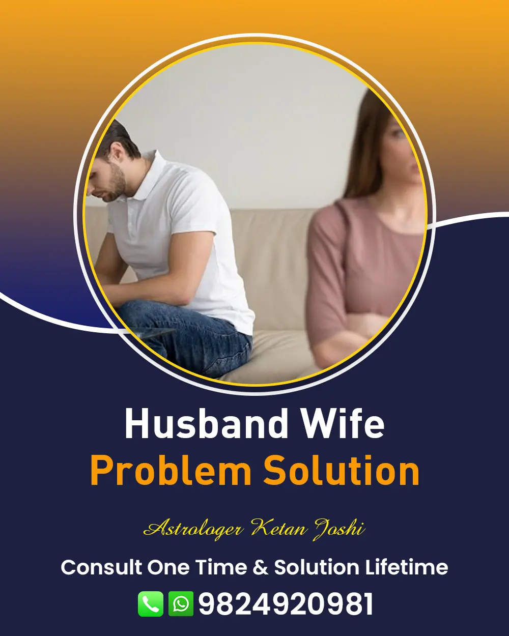 Husband Wife Problem Solution in Nadiad