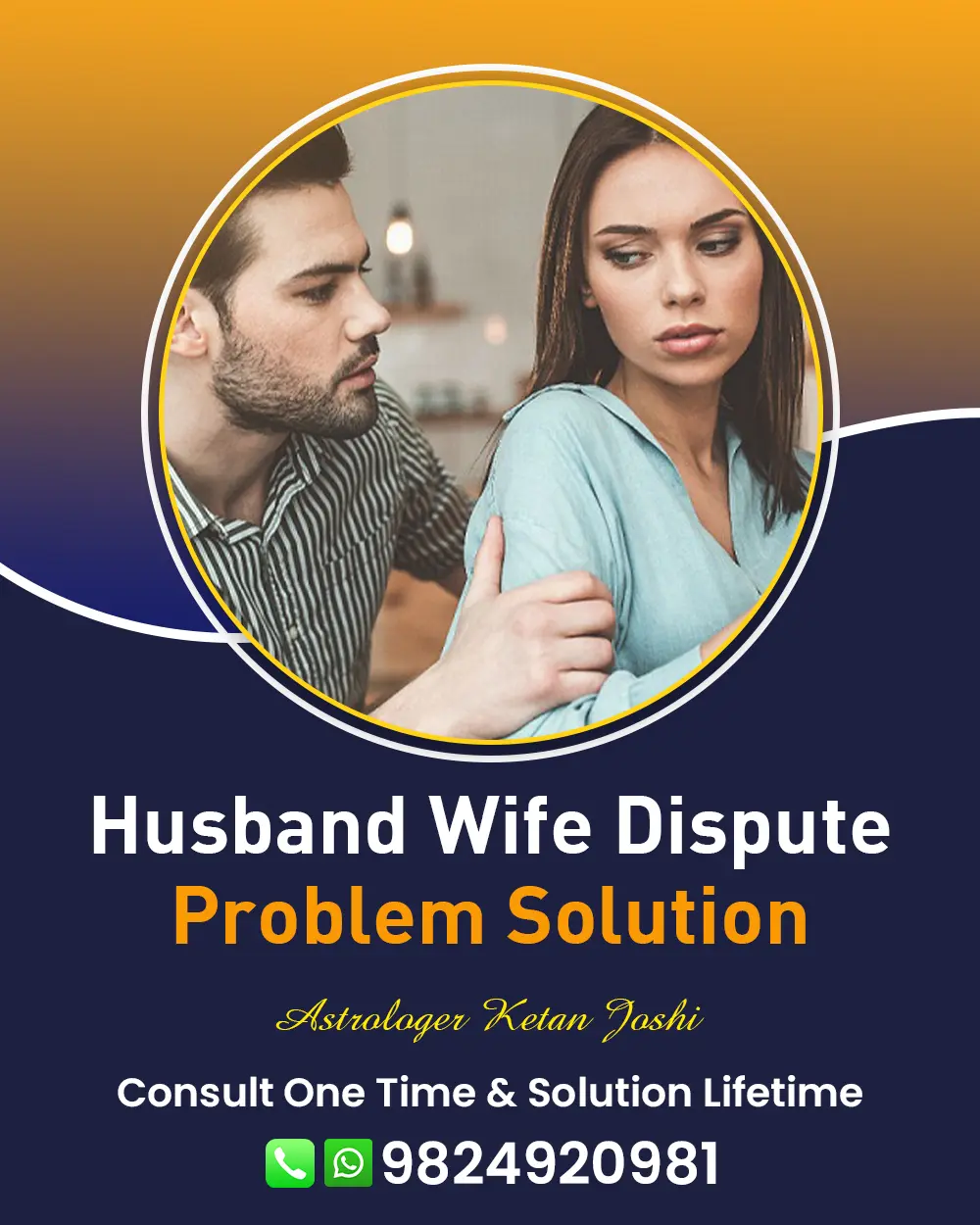 Husband Wife Problem Solution in Vapi