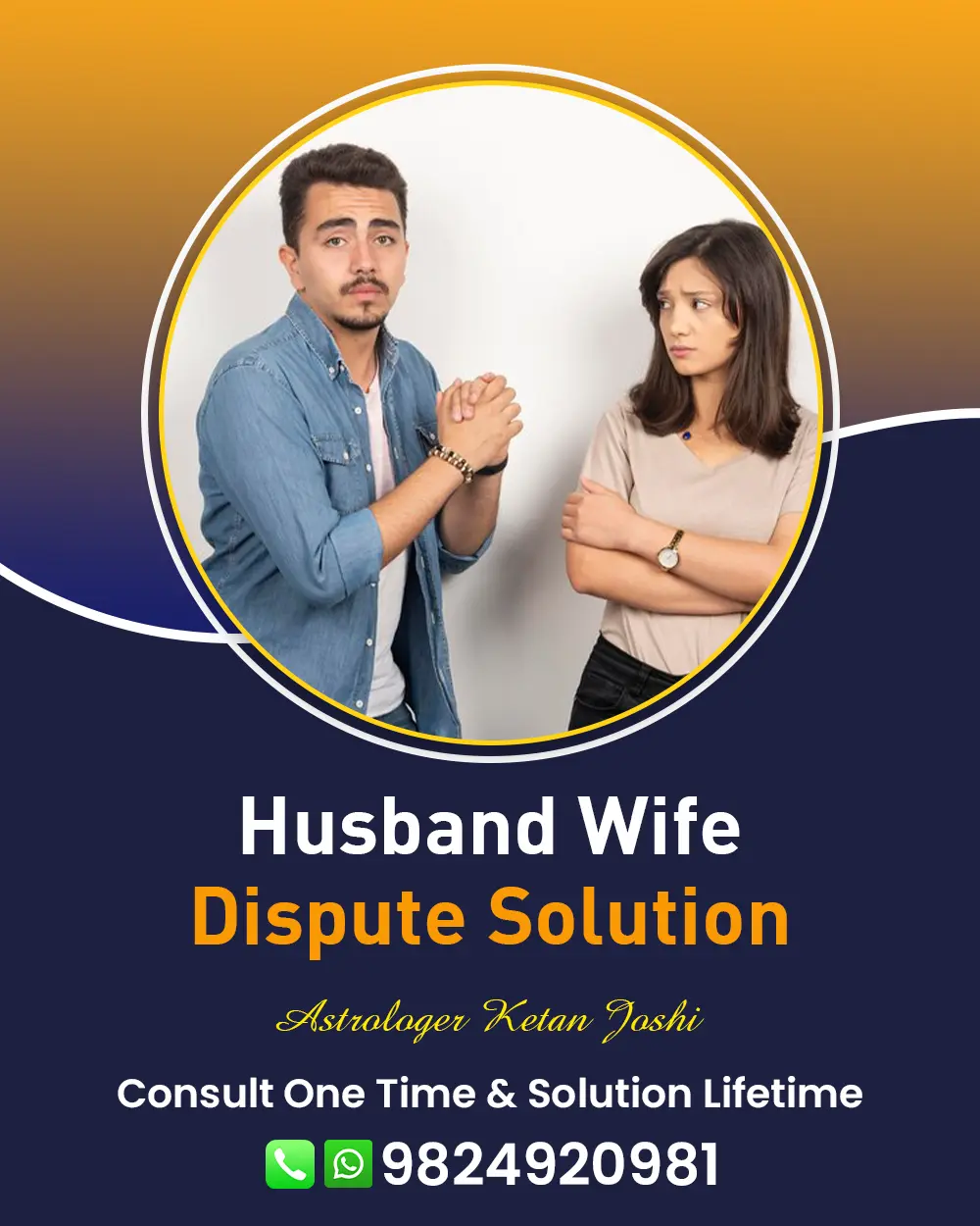 Husband Wife Problem Solution in Saputara